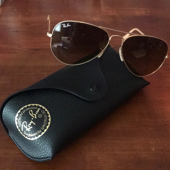 RAY BAN AVIATORS-golden - Picture 2 of 2